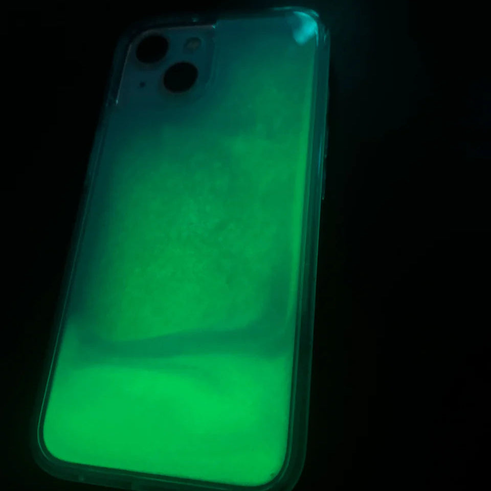 LUMINIOUS QUICKSAND IPHONE CASE: BLUE EDITION ™