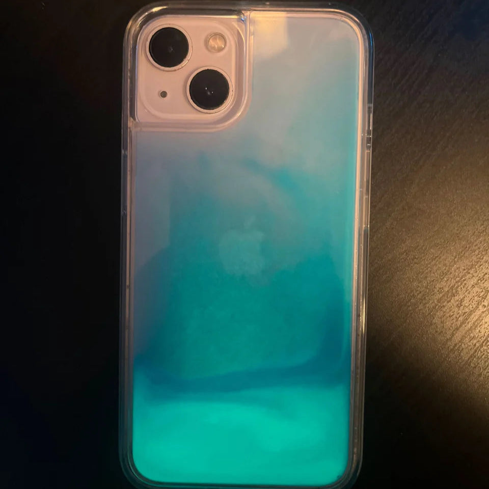 LUMINIOUS QUICKSAND IPHONE CASE: BLUE EDITION ™