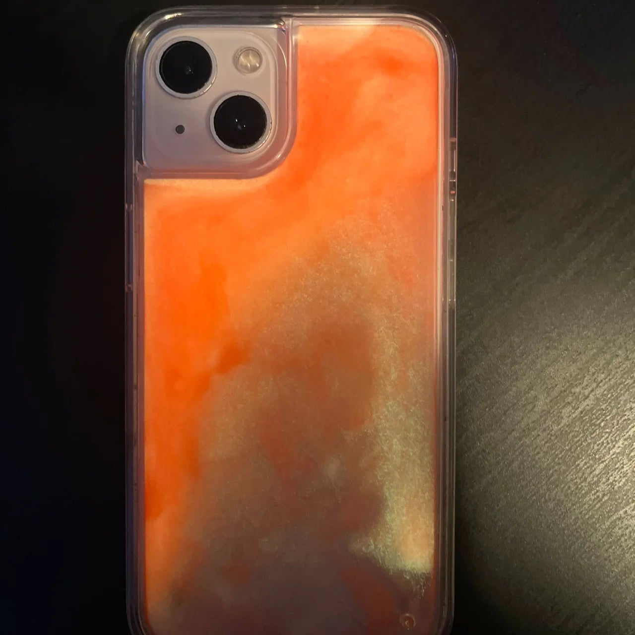 LUMINIOUS QUICKSAND IPHONE CASE: ORANGE EDITION ™