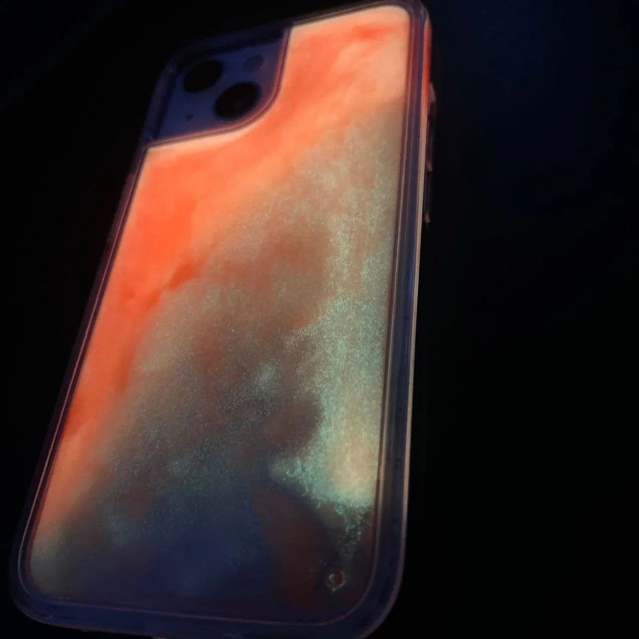 LUMINIOUS QUICKSAND IPHONE CASE: ORANGE EDITION ™